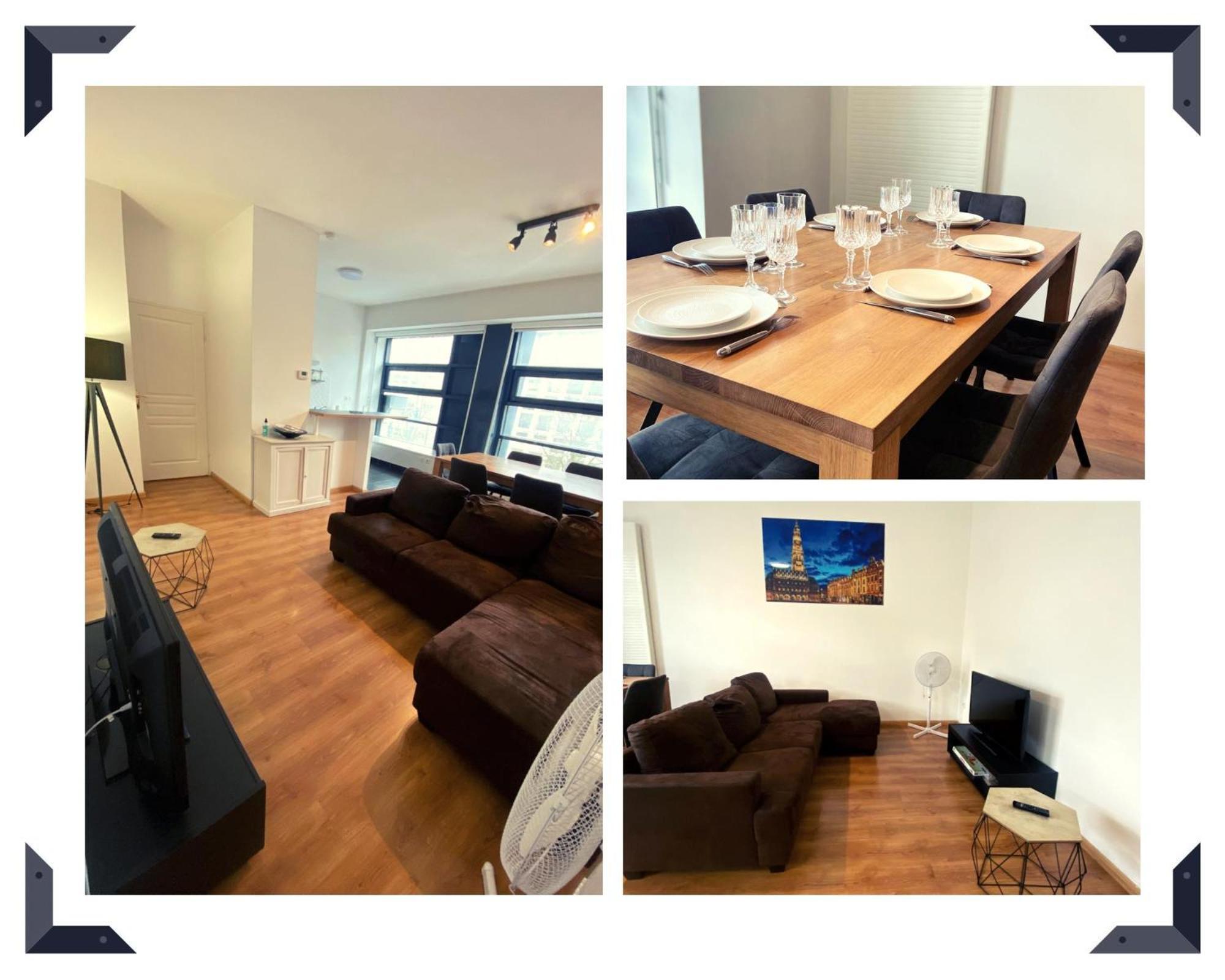 Le Carnot Appartement Avec 2 Chambres Separes Et Parking Privatif Et Securise Arras Exterior foto
